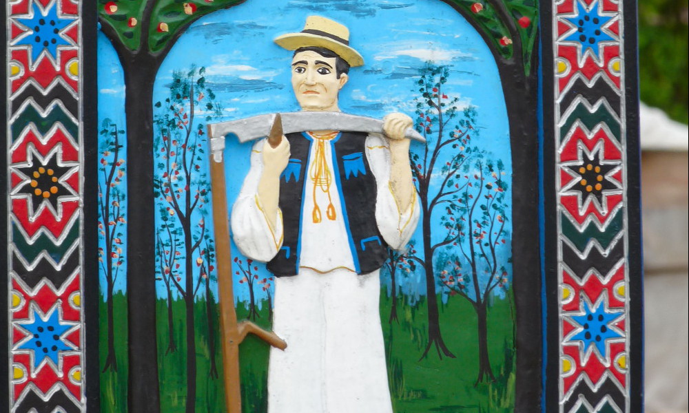 Le cimetiere joyeux de Săpânta Roumanie