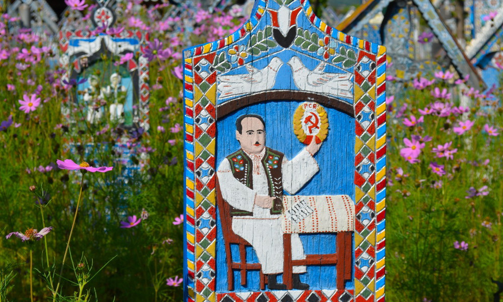 Le cimetiere joyeux de Săpânta Roumanie