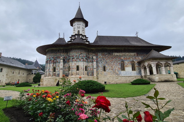 le monastere de Sucevita Bucovine