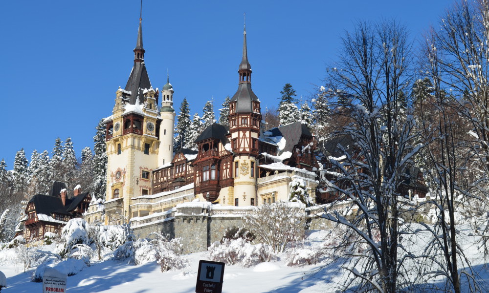 Le château de Peles Sinaia Roumanie