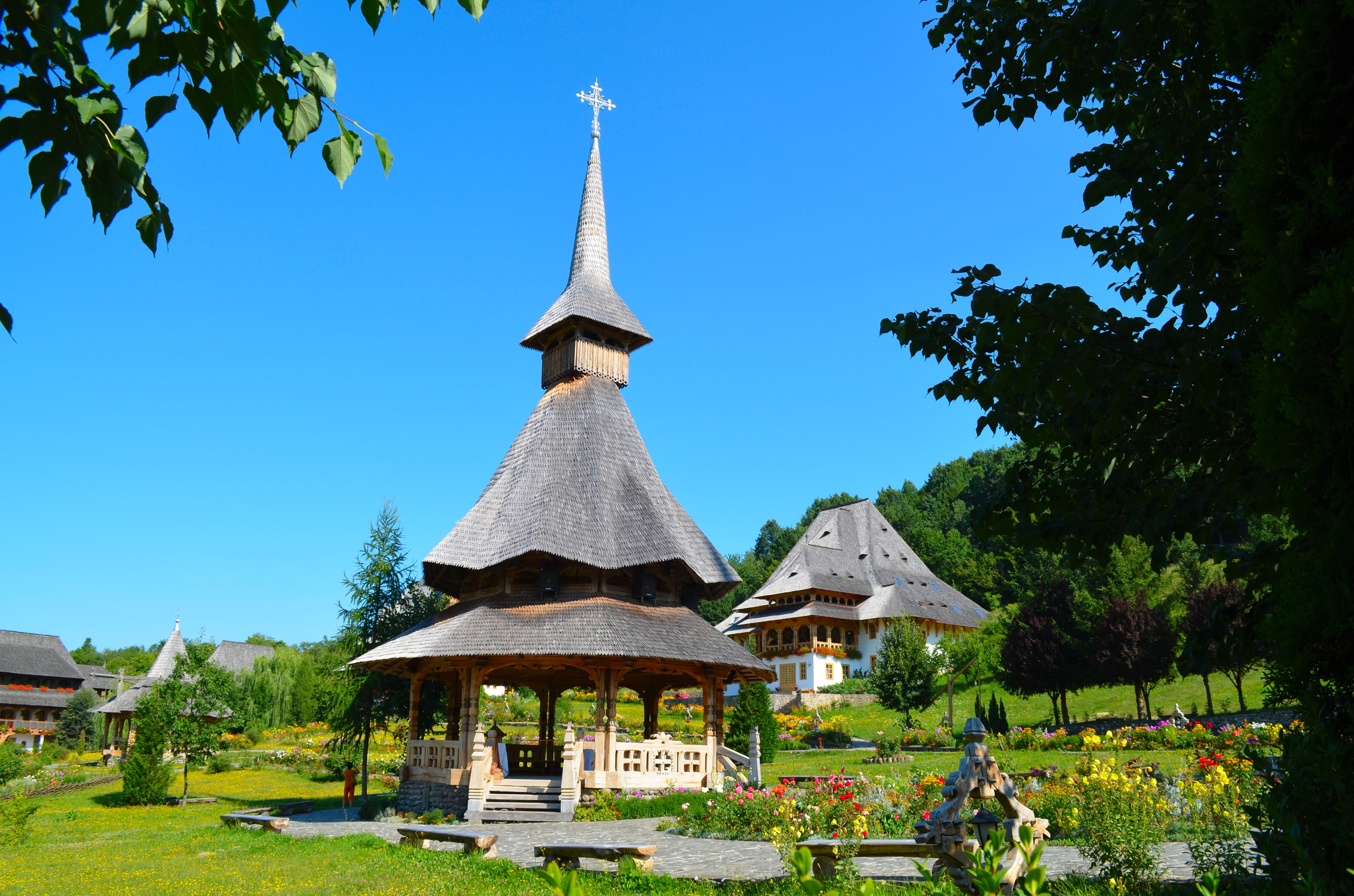 Le monastere de Barsana maramures, Roumanie