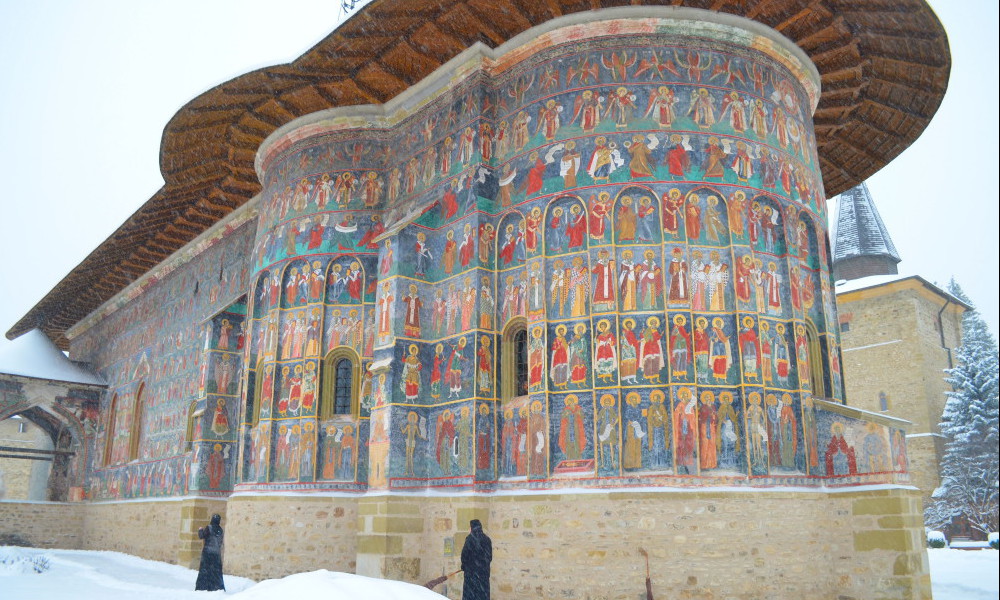 monastere de  Sucevita Bucovine