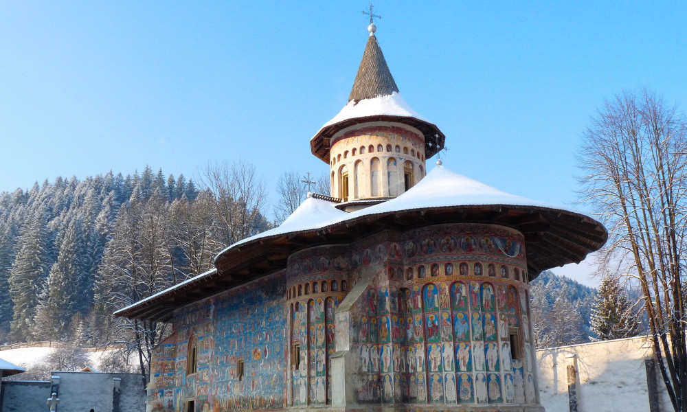 le monastere de Voronet  Bucovine