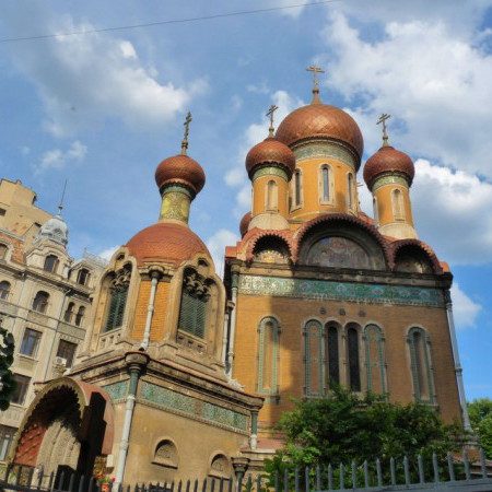 Bucarest, L eglise ortodoxe ruse