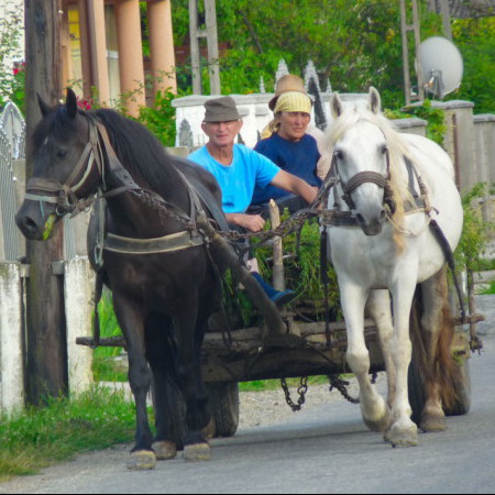 Village Transylvanie, Roumanie