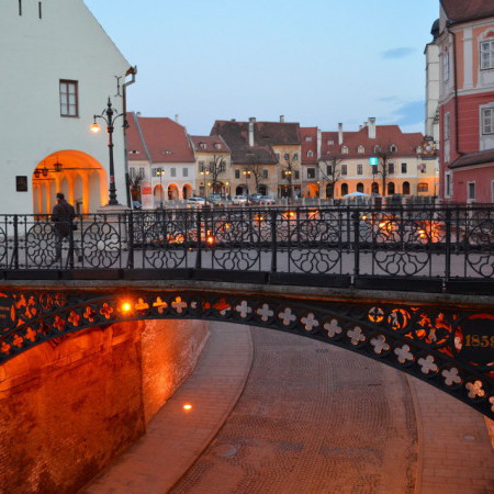 Le Pont des menteurs Sibiu, Roumanie