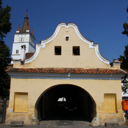 Transylvanie, l'église fortifiée de Harman