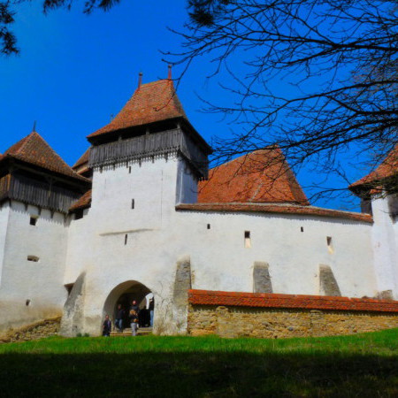 Transylvanie, église fortifiée de Viscri