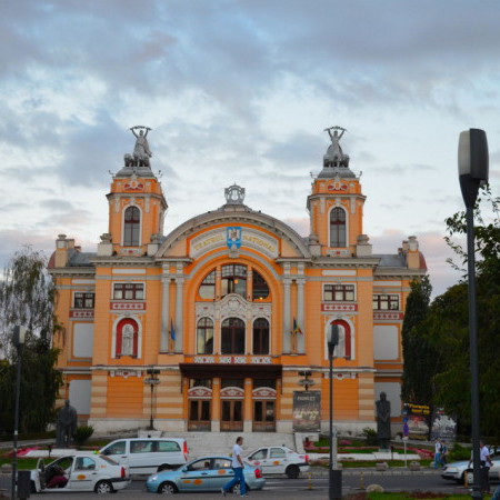 Transylvanie, Cluj Napoca, Le théâtre