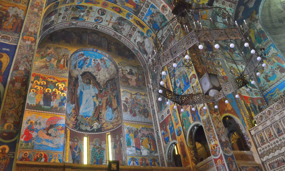 fotos pintura religiosa Rumania