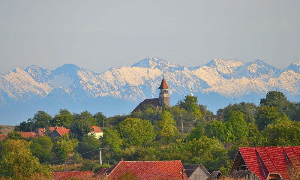 Paysage de Transylvanie, Roumanie