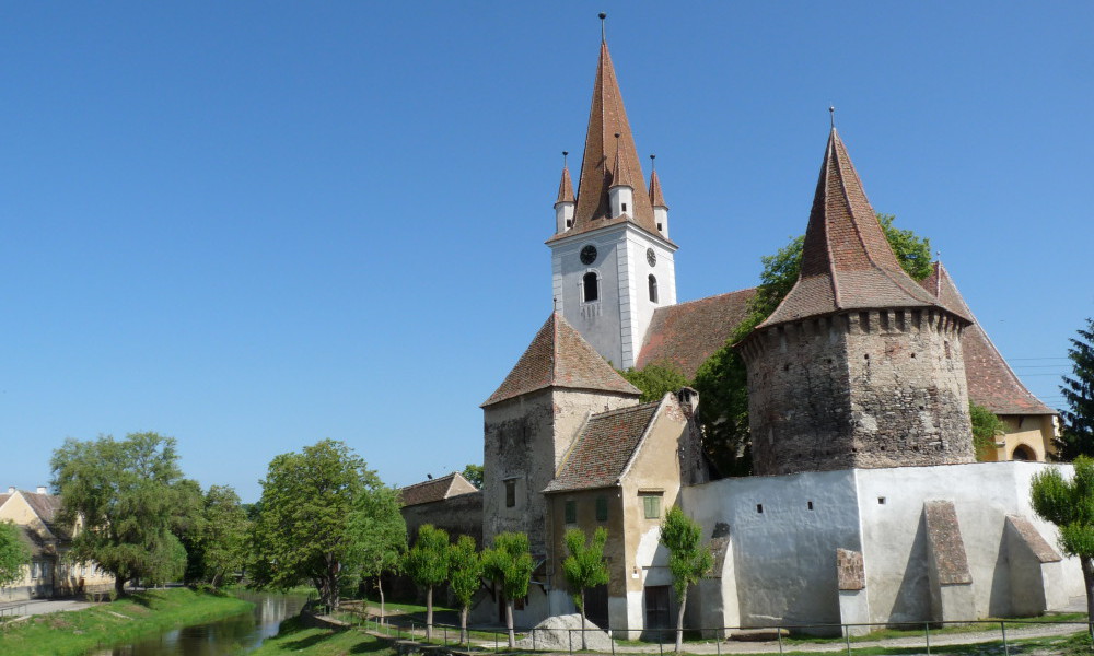 eglise fortifiee Transylvanie