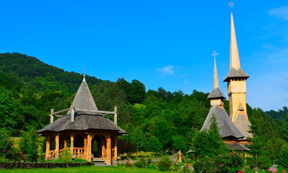 Le monastere Barsana, Maramures, Roumanie
