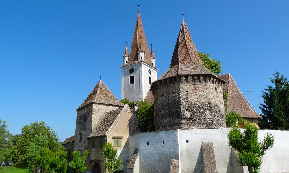 Églises fortifiées Transylvanie Roumanie